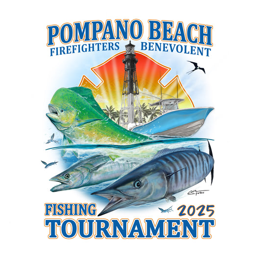 Pompano Beach Firefighters Benevolent 2025 Design